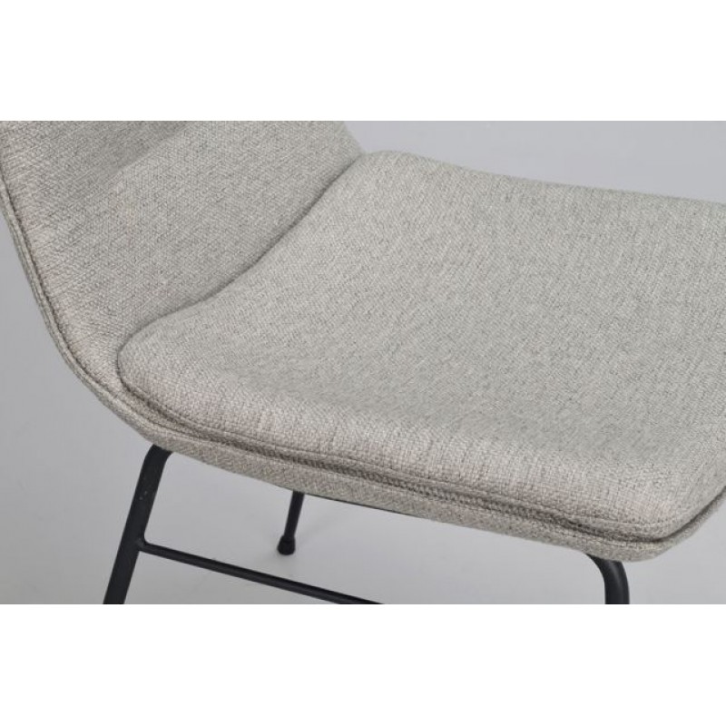 RO Lowell Fixed Chair Grey/Black